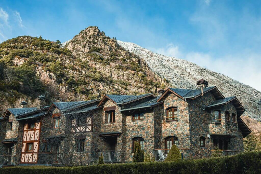 Stone Buildings in Andorra. Image: Jossuha Theophile, Unsplash. 