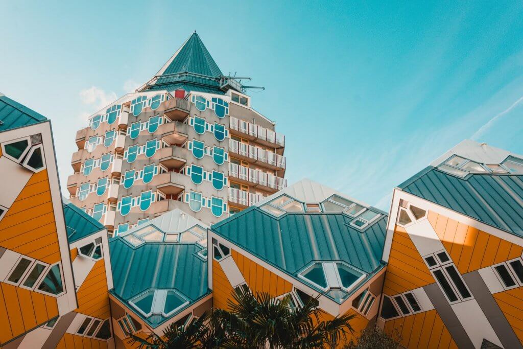 The Cube Houses In Rotterdam. Image: Fergus, Unsplash. 