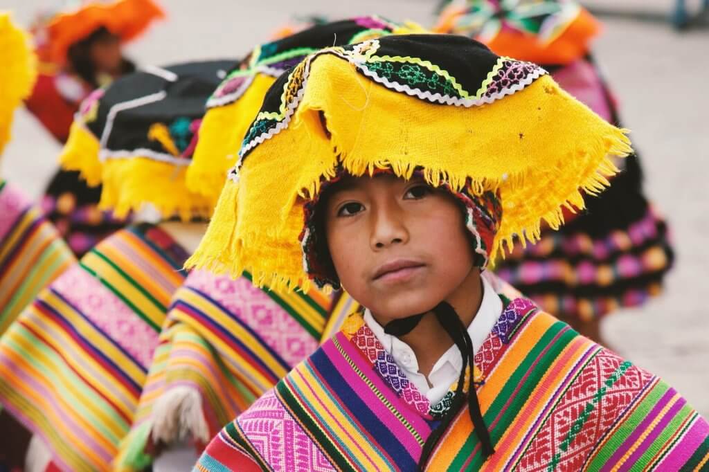 Inca costume. Image: Ben Ostrower, Unsplash. 
