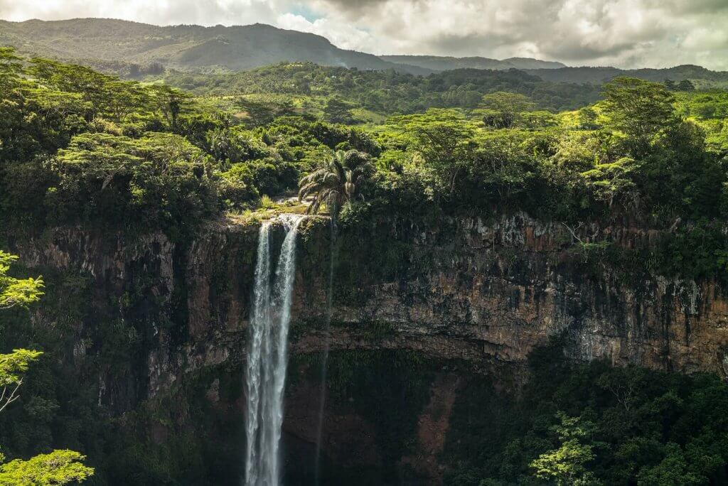 Beatiful Waterfal In Mauritius. Image: Fabienne Sypowski Meyer, Unsplash. 