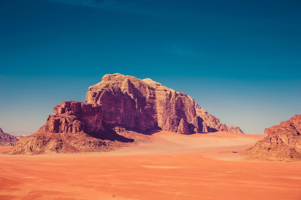 Wadi Rum. Image: Rita, Unsplash.