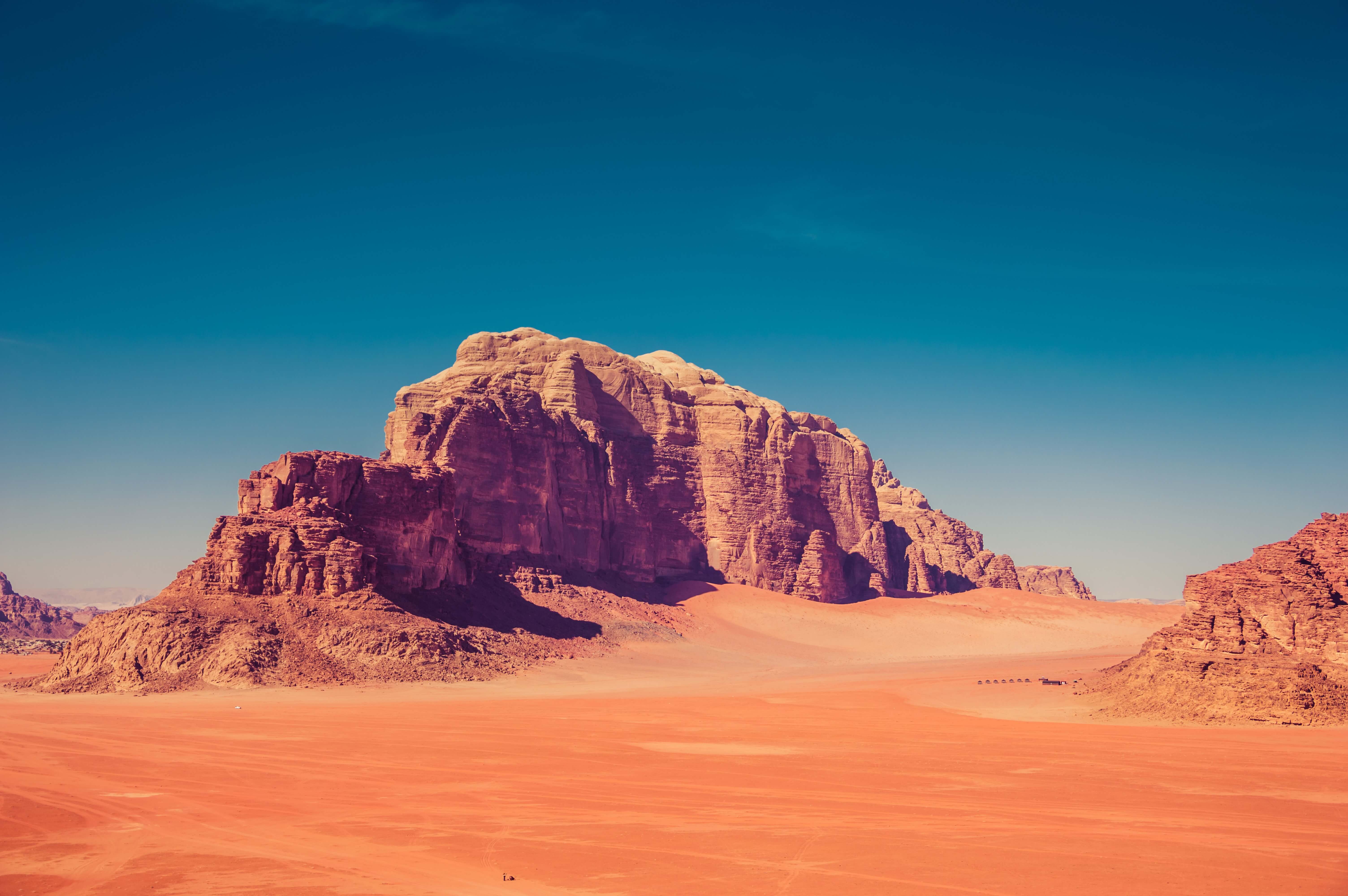 Wadi Rum. Image: Rita, Unsplash.