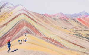 Rainbow Moutain In Peru. Image: Johnson Wang, Unsplash.