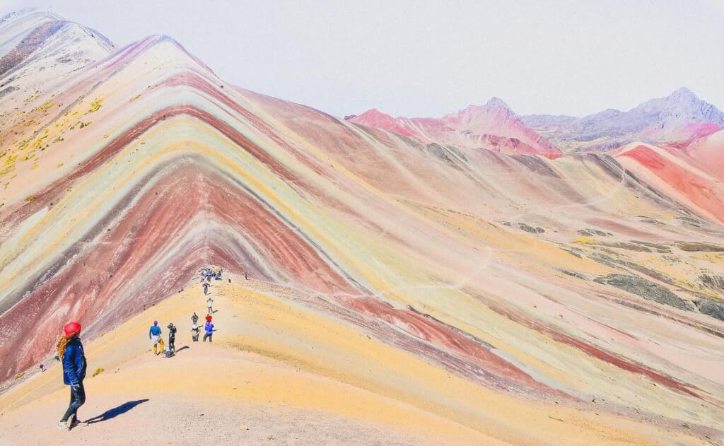 Rainbow Moutain In Peru. Image: Johnson Wang, Unsplash.